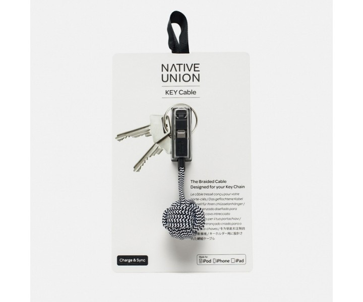 Кабель Native Union Key Cable Lightning Zebra